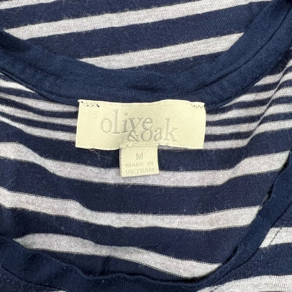 Olive & Oak Striped Dress M - Image 5