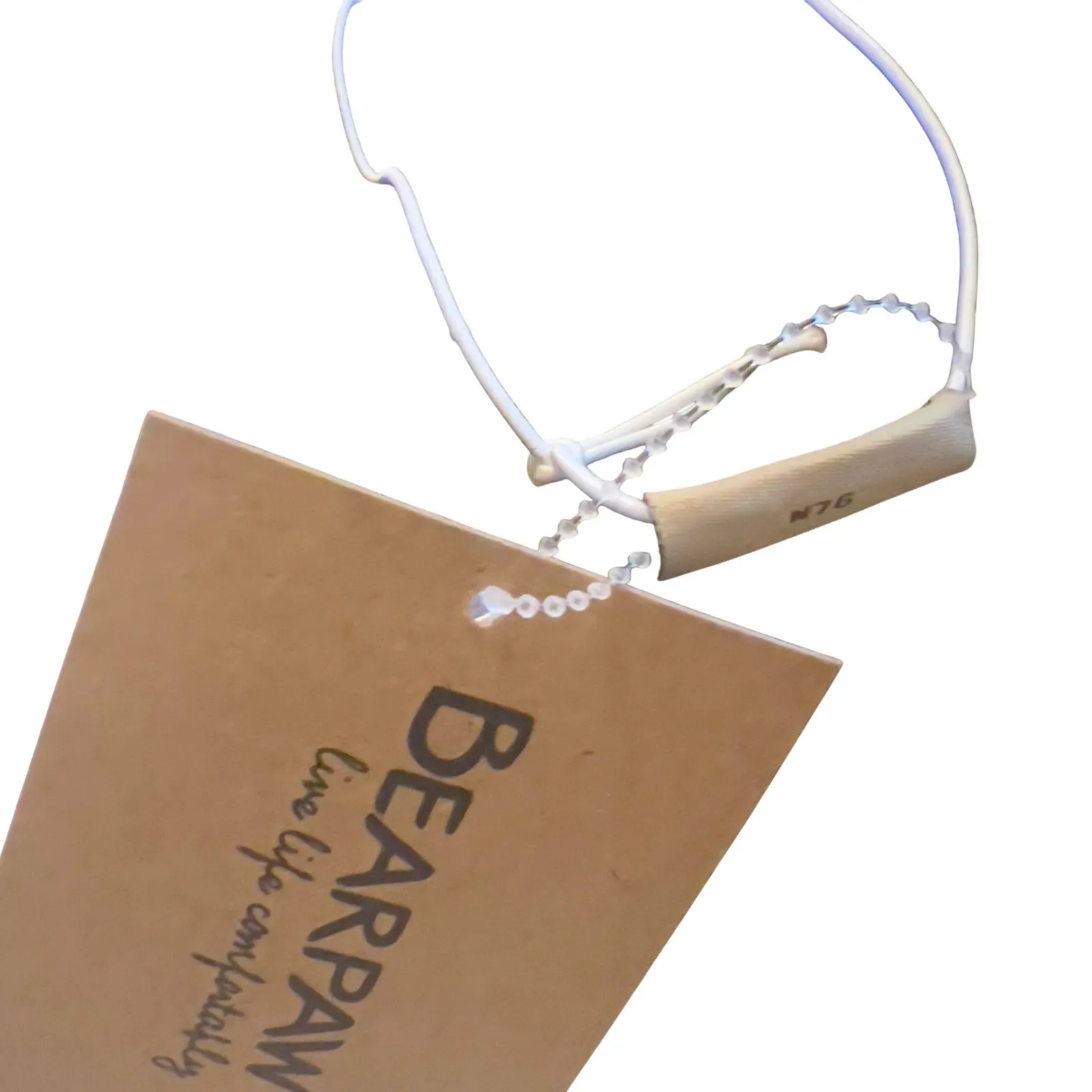 BEARPAW Mens Suede Shearling Lined Moccasin Slippers Brown size 7 - Image 7