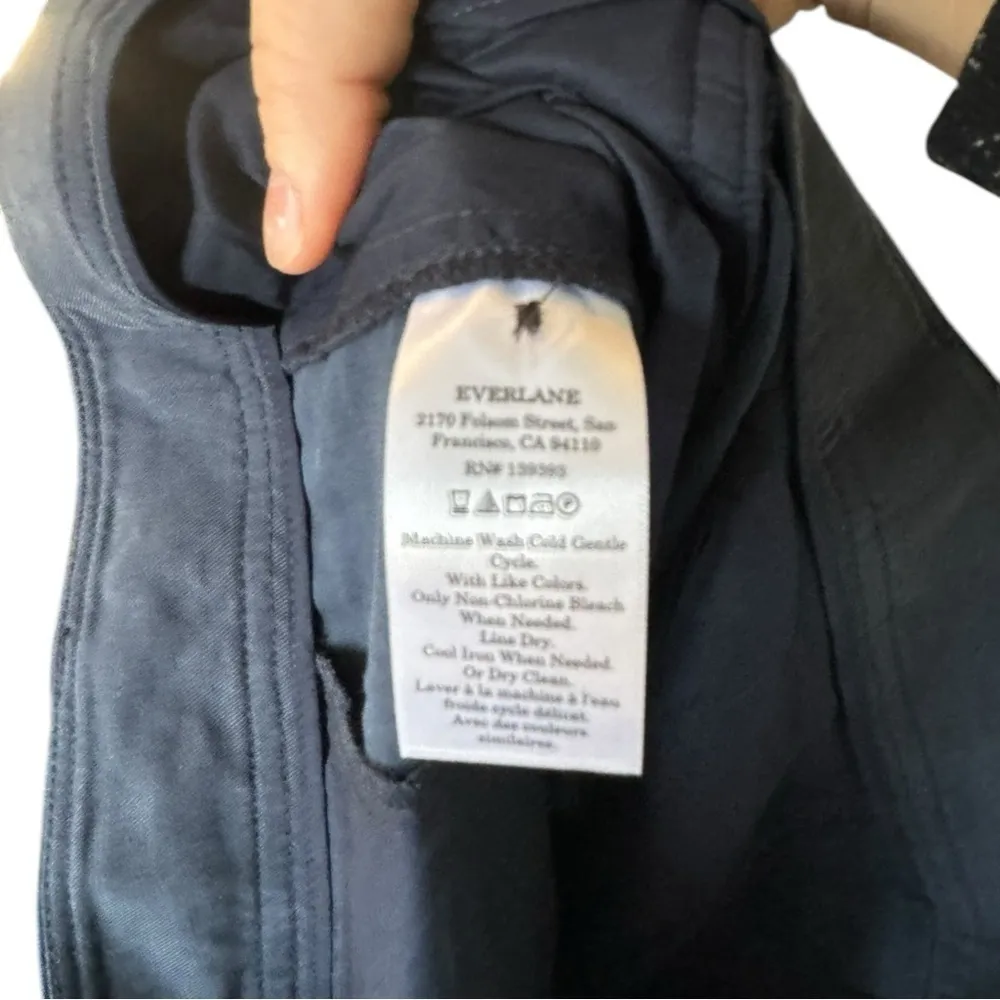 Everlane The Way-High‎ Taper Pant 12 Navy Ankle - Image 6