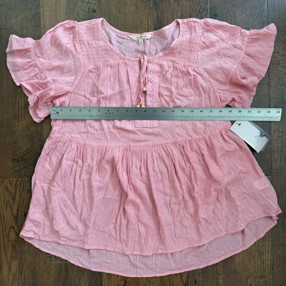 CULT OF DESIGN boho top, size M, NWT Size M - Image 6