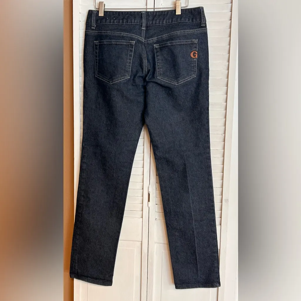 GUESS Jeans Womens size Waist 30 Sarah Skinny dark rustic indigo - Image 2