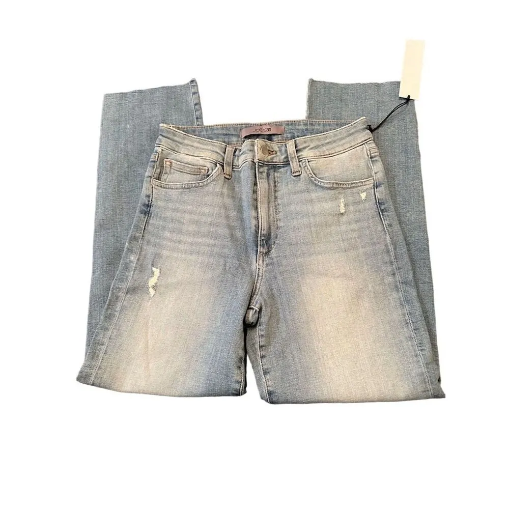 Joe’s Jeans Boyfriend Jeans Size 26 Blue Distressed Light Wash Denim - Image 4