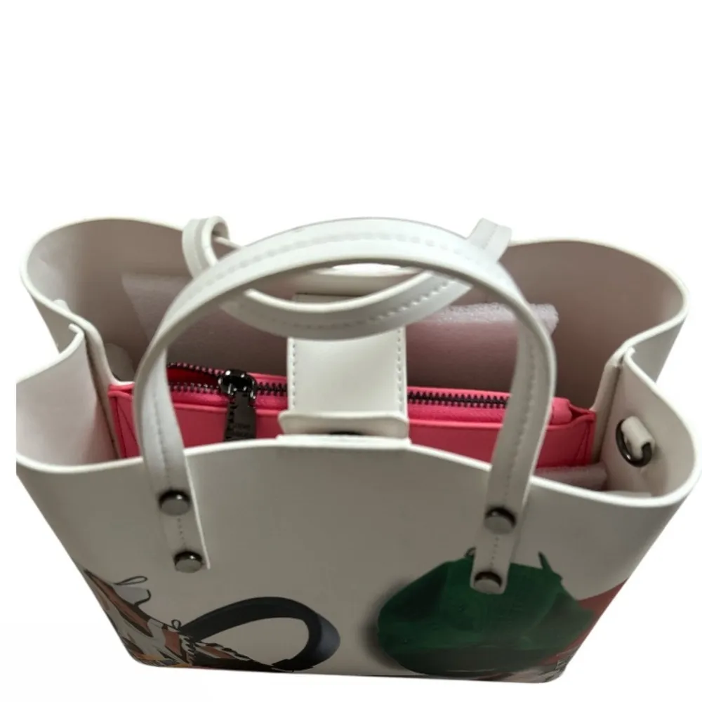 STEVE MADDEN TOTE unique/one of a kind crossbody with built in pouch. - Image 3