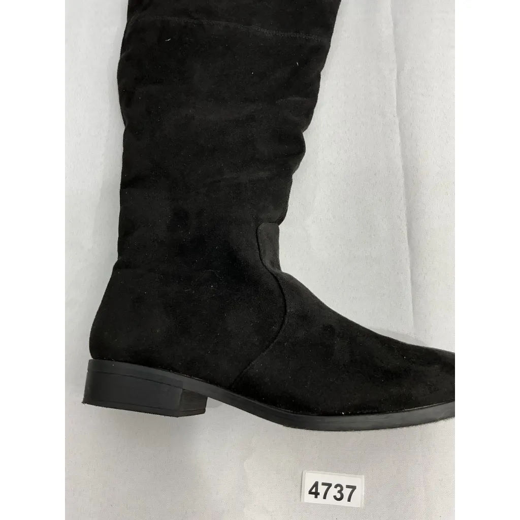 Womans Otk Boots 9 Black 1/4 Zip Pull On NWOT - Image 4