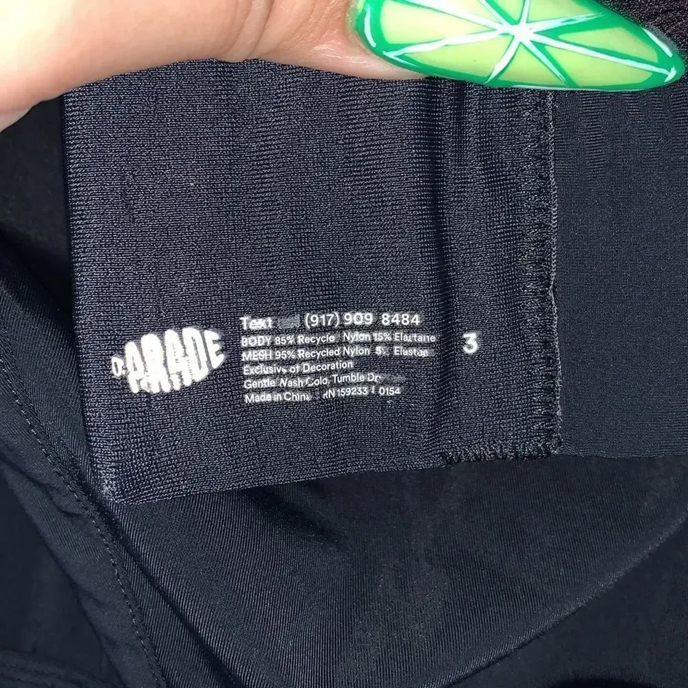 Parade Dream Fit Ultra Soft Black Bralette Size 3 Black - Image 8