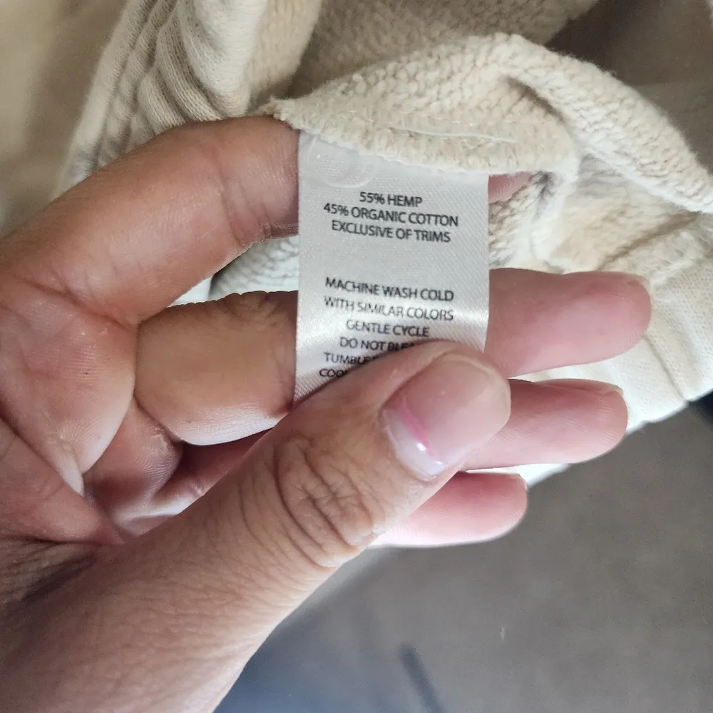 NWT new toad & co quarter zip oatmeal size xs - Image 3