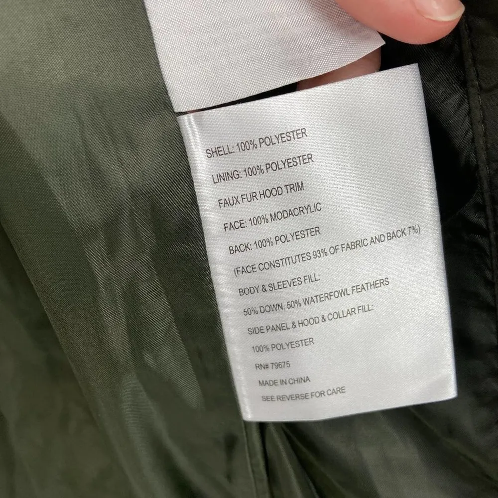 Michael Kors Missy 3/4 Down Faux Fur Trim Jacket - Image 28