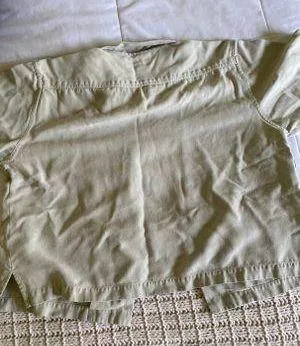 Tommy Bahama Tan  Vintage Button Up Shirt - Image 2