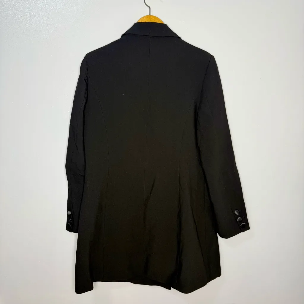 NEW Steve Madden The Mogul Long Sleeve Blazer Minidress Black | L - Image 4