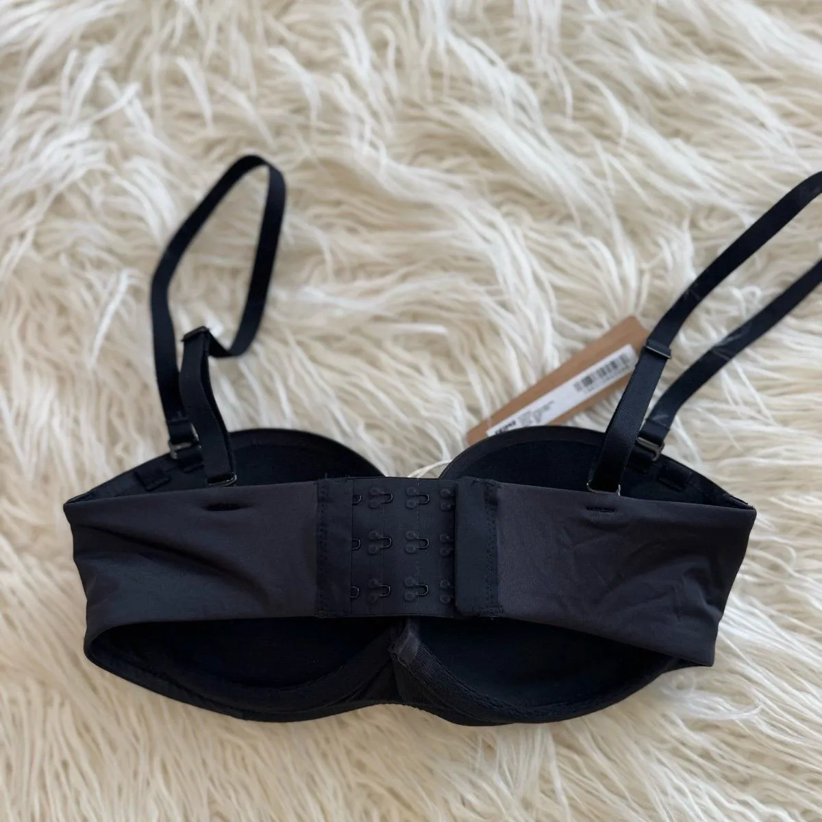 Skims Ultimate Push Up Strapless Bra Onyx Size 30D - Image 4