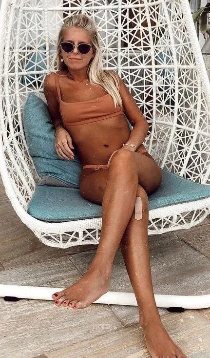 Zaful Tan Swimsuit - Image 2
