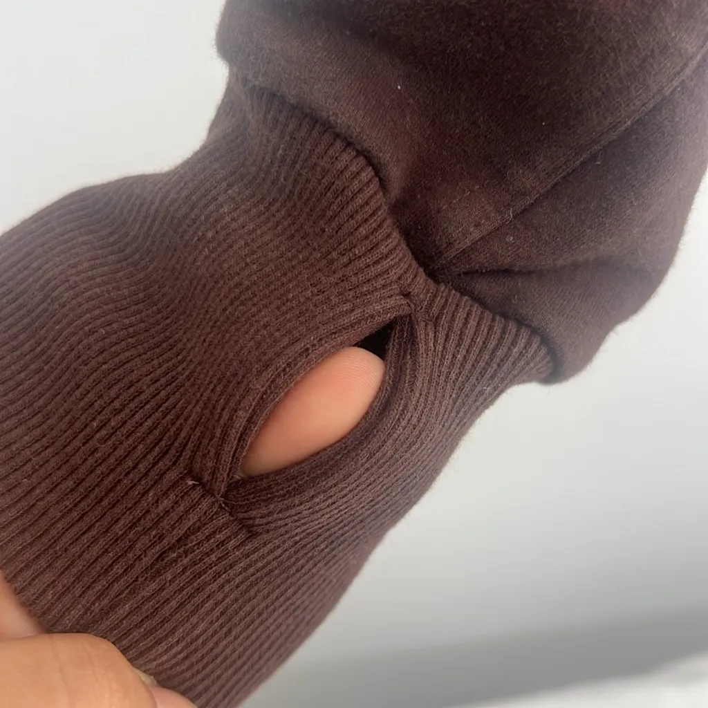 BUFFBUNNY WANDERLUST CROPPED HOODIE MEDIUM EUC - Image 3