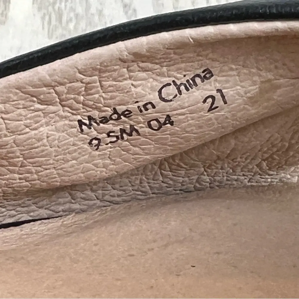 Jack Rogers Women's Abigail Mid- Heel Dress Knot Sandals 9.5M Black Leather $138 - Image 6