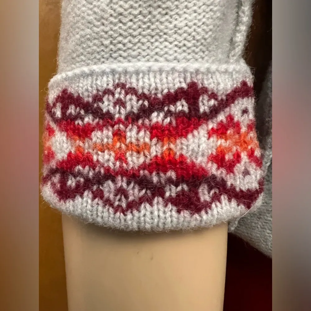 Vintage  sweater 100% lamb-wool - Image 10