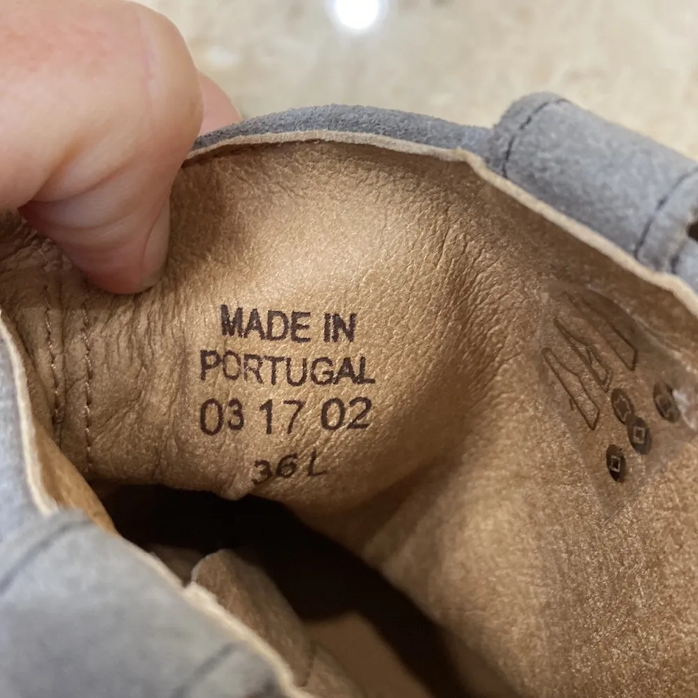🛍️ Sarnia Suede Boots. Size 5.5. Grey - Image 7