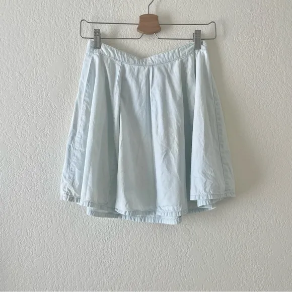 VS Victoria’s Secret Denim Skater Circle Skirt - Image 5