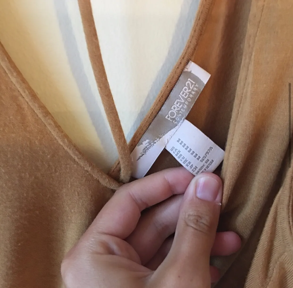 Forever 21 Contemporary Mustard Tank - Image 9