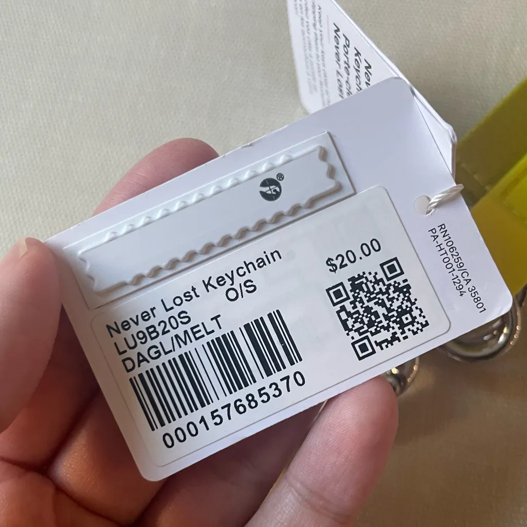 Lululemon Never Lost Keychain - Daisy Glow/Melrose Tan - Image 7