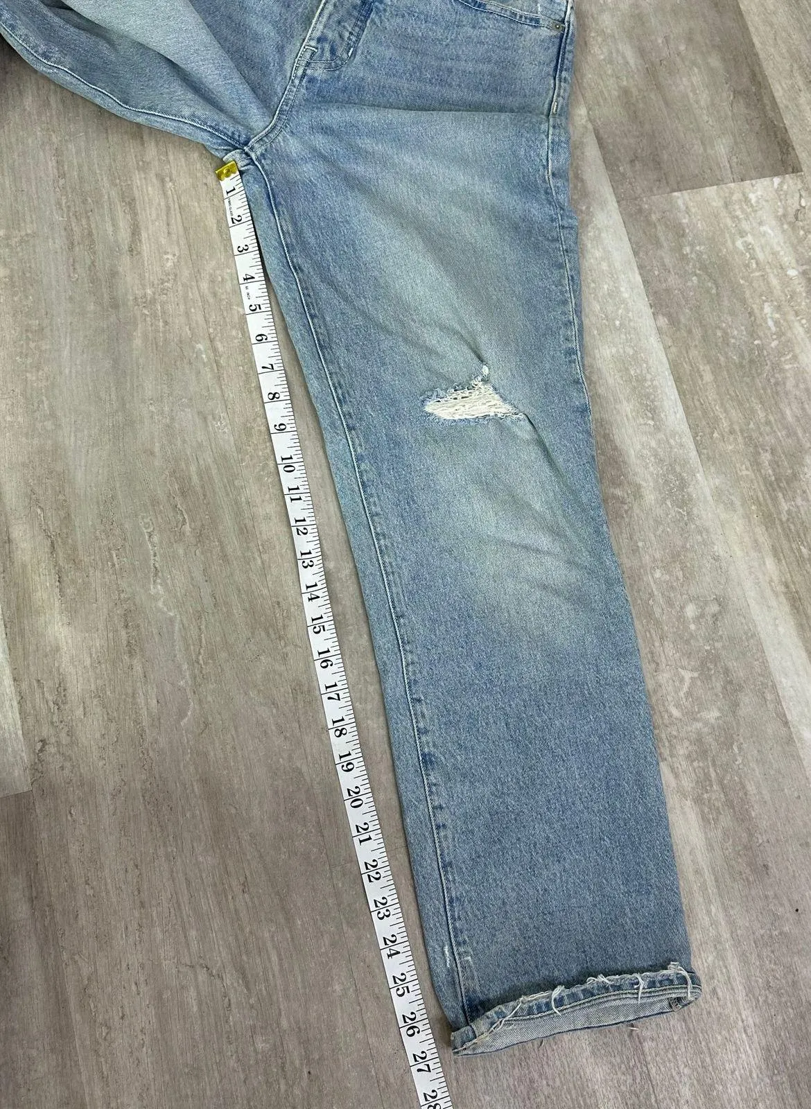 J.Crew Slouchy boyfriend jeans in Cowboy wash size 25 - Image 10