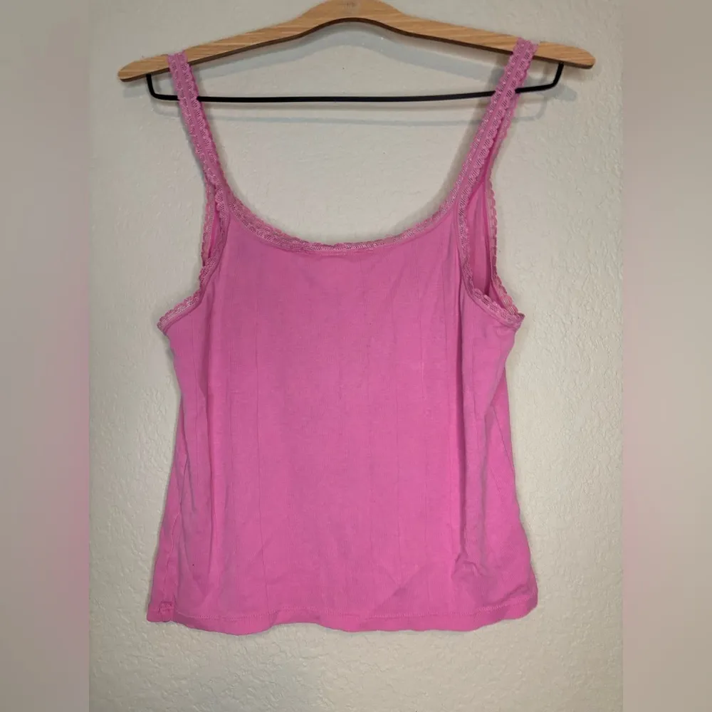 Victorias Secret Pink Y2K Vintage Floral Babydoll Tank Size M - Image 2