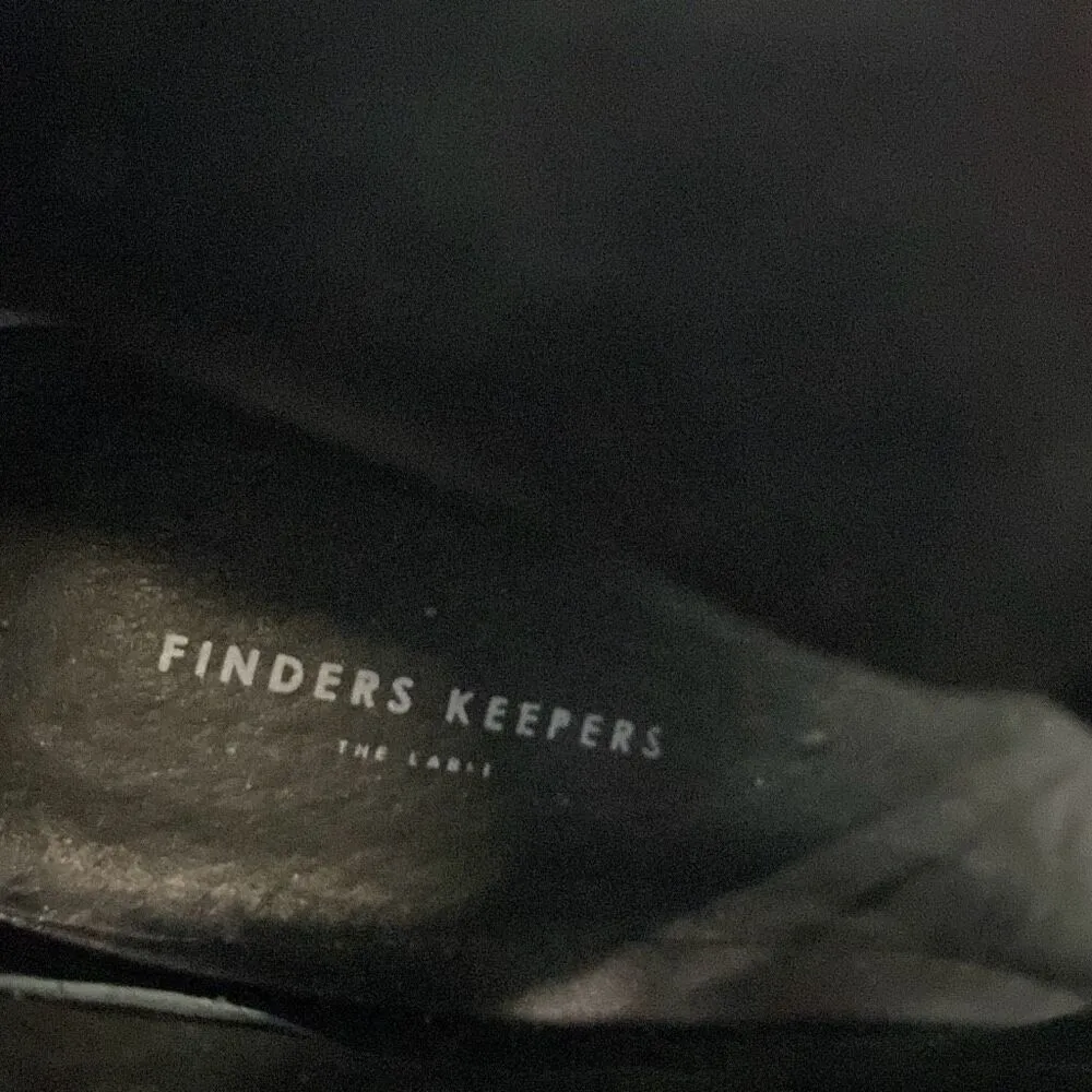 Finders keepers hitched lace up booties - Image 4