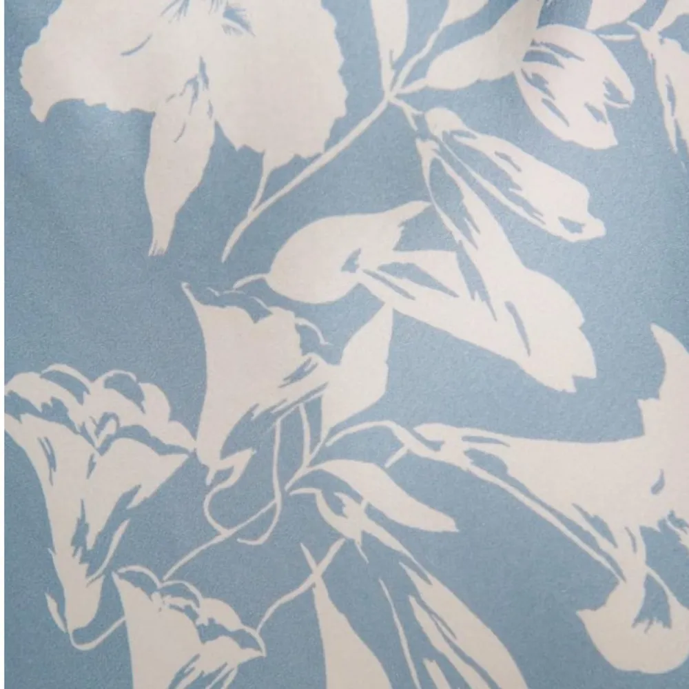 Reformation 100% silk Blue Floral Dress NEW - Image 6