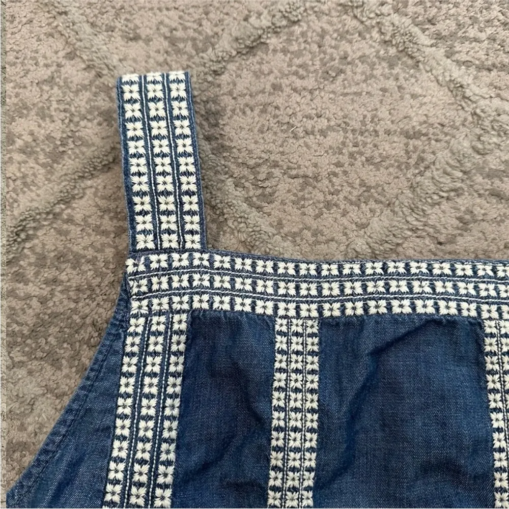 Gap Denim Embroidery Tank Small S - Image 4