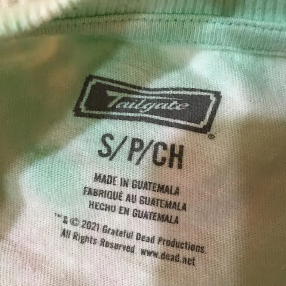 Tailgate  5 Bear oversized Tye Dye Crop Tee - Image 4