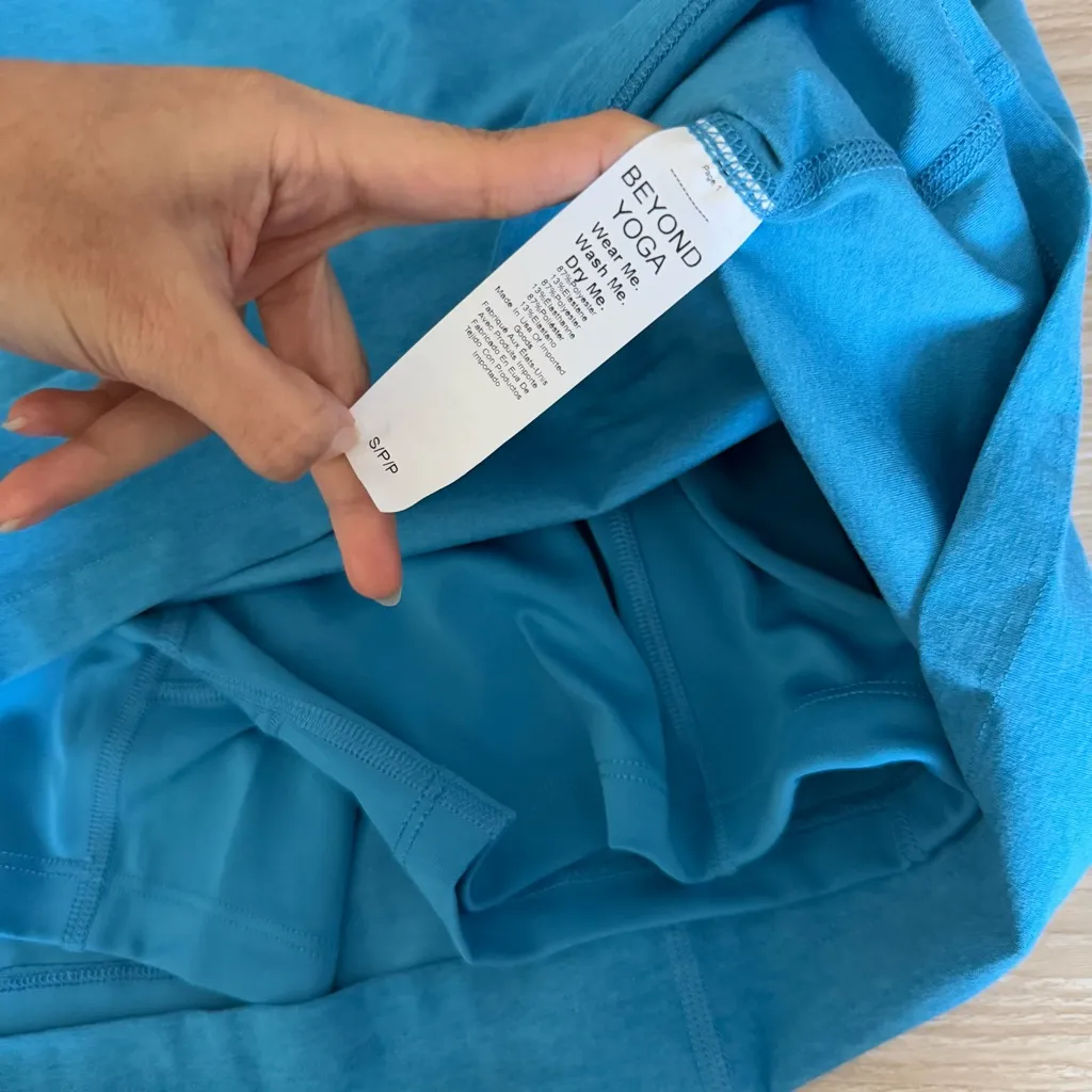 Beyond Yoga Small Essence Spacedye Dress Cali Blue Heather Tennis Prep Outdoor - Image 6