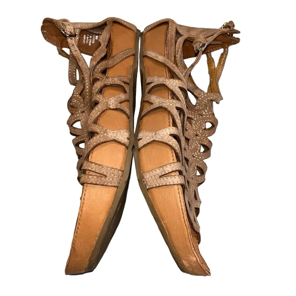 Women’s Kalso Earth Shoe Exquisite Taupe Khaki Gladiator Sandals Shoes size 9 - Image 4