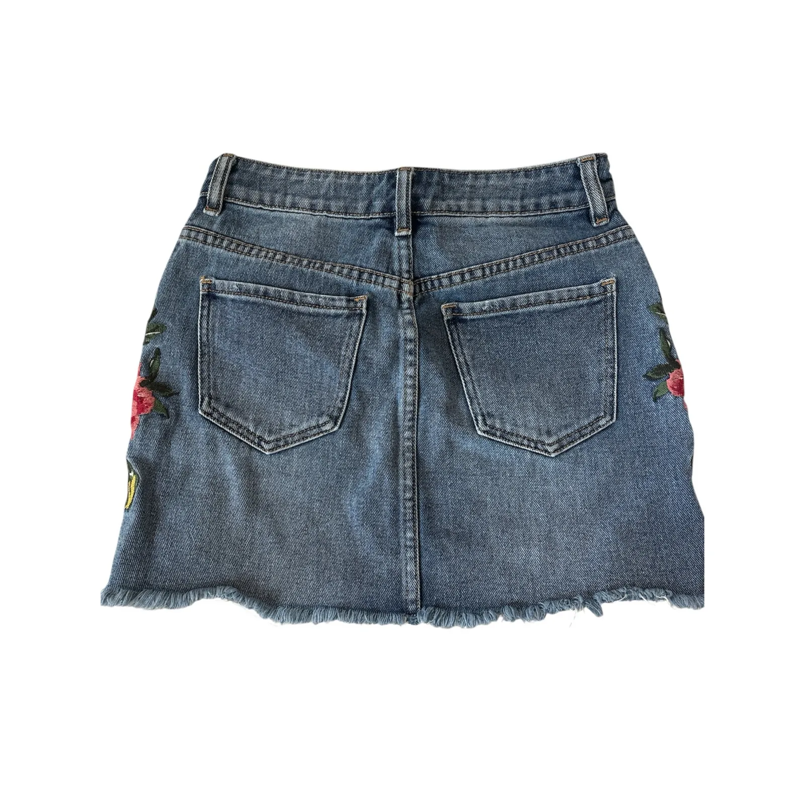 Women’s PacSun Embroidered Denim Skirt - Image 2