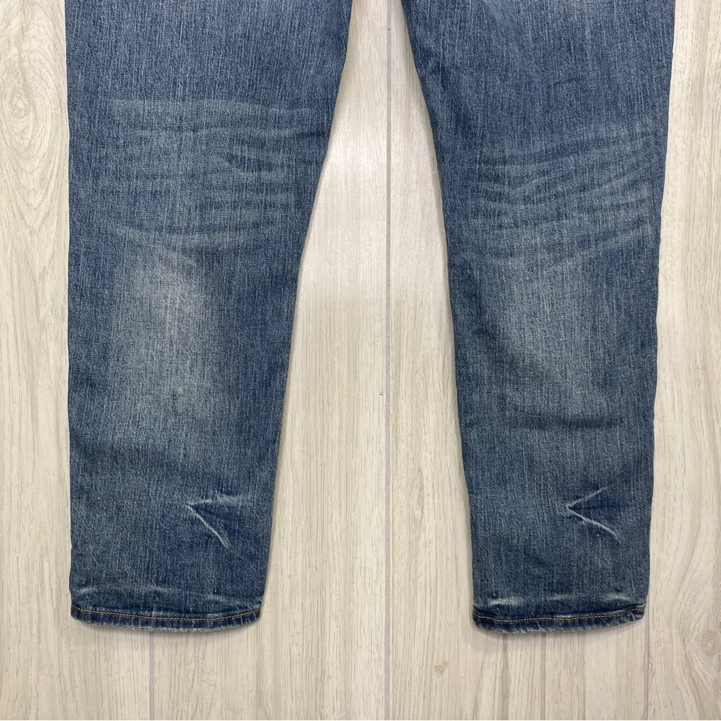 Anthropologie Pilcro The Heritage Boyfriend Distressed Busted Knee Jeans size 32 - Image 8