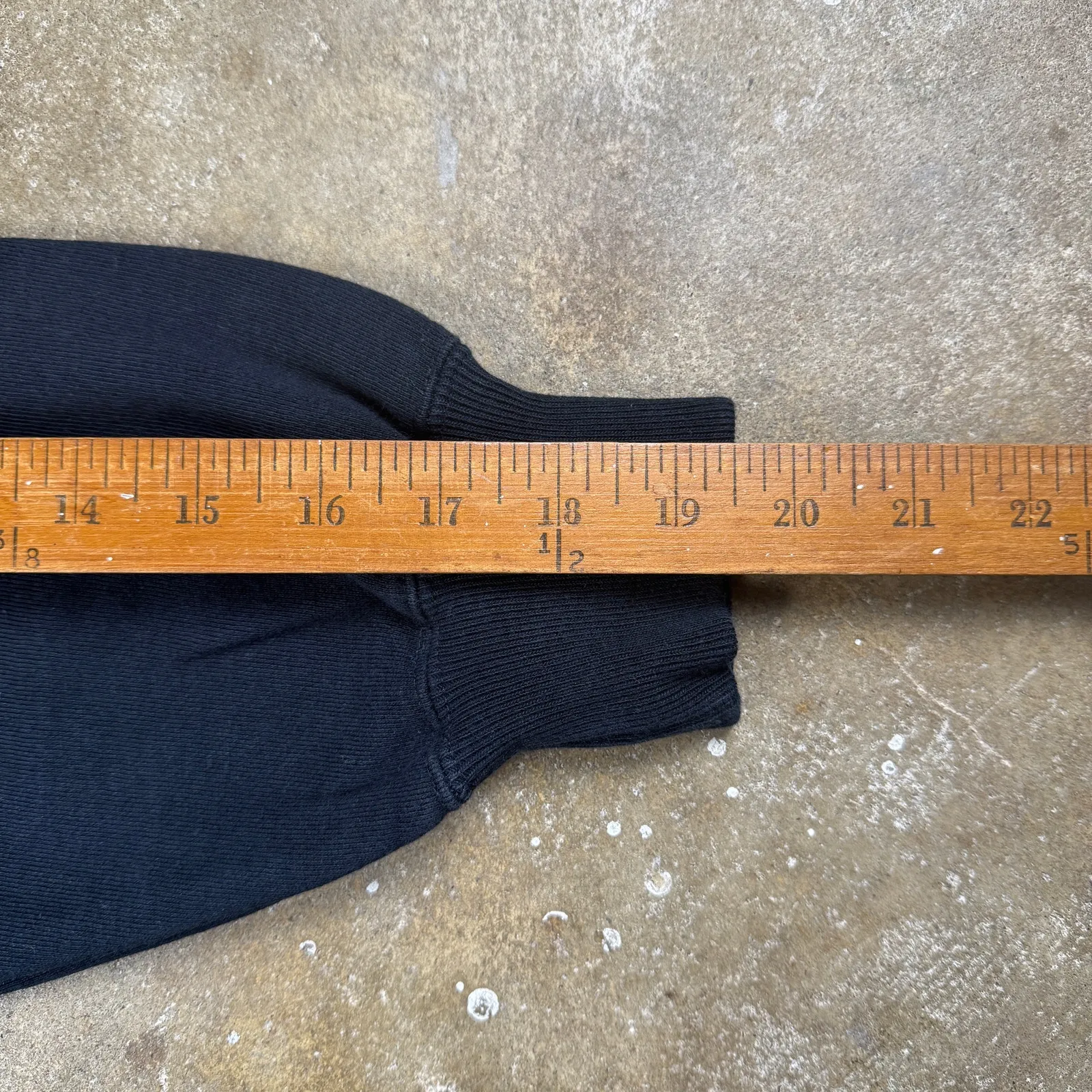 Vintage‎ Tommy Hilfiger Spell Out Sweatshirt Black Blue Green 90s Crewneck L - Image 9