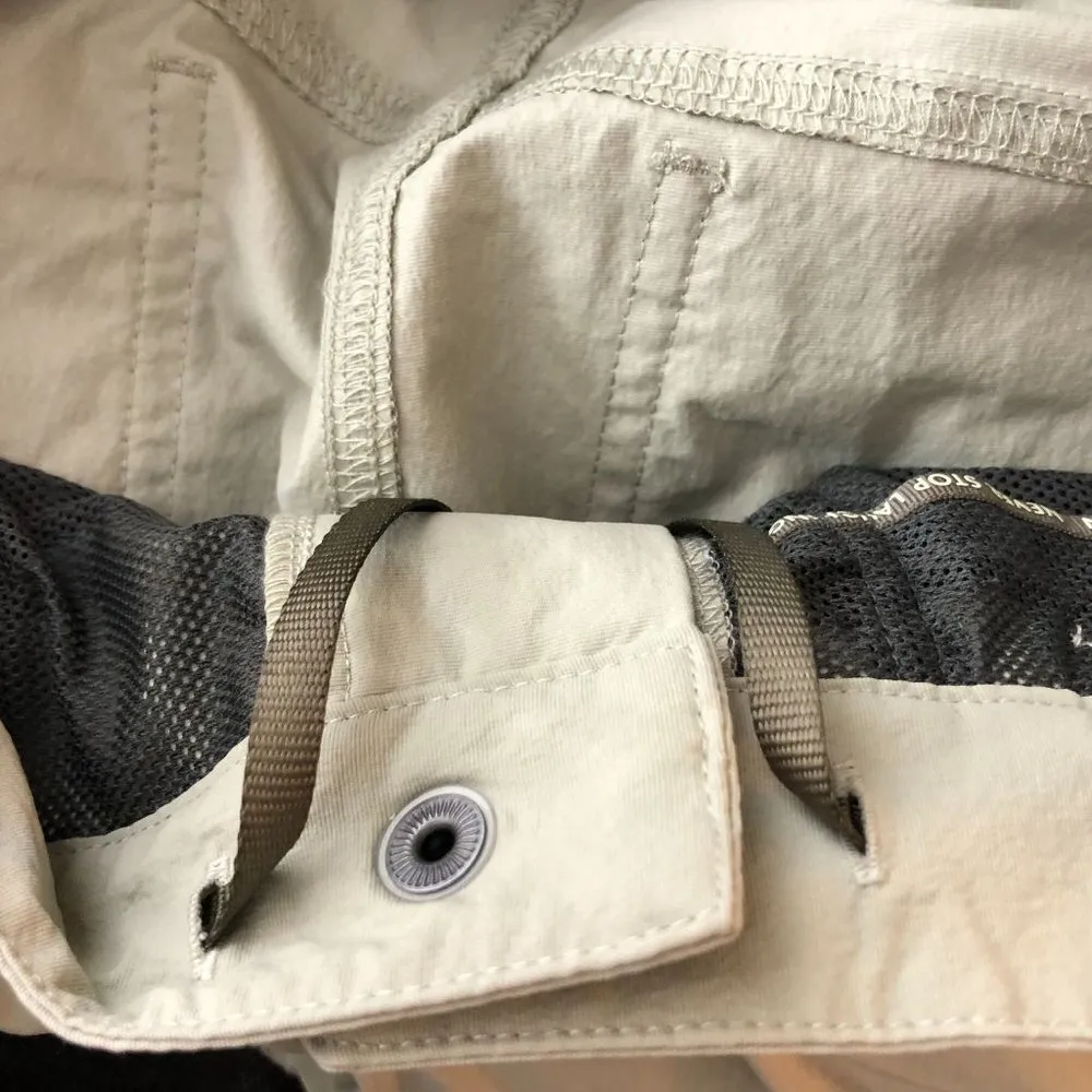 The North Face Womens Paramount 2.0 Convertible Hiking Pants Nylon Blend Beige 2 - Image 4