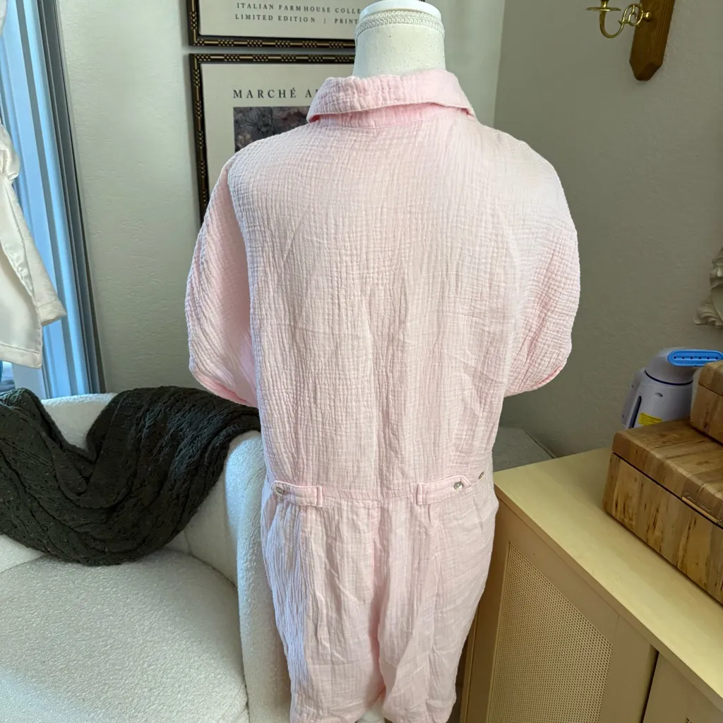 L SPACE Mika Gauze Romper‎ Size Medium - Image 5