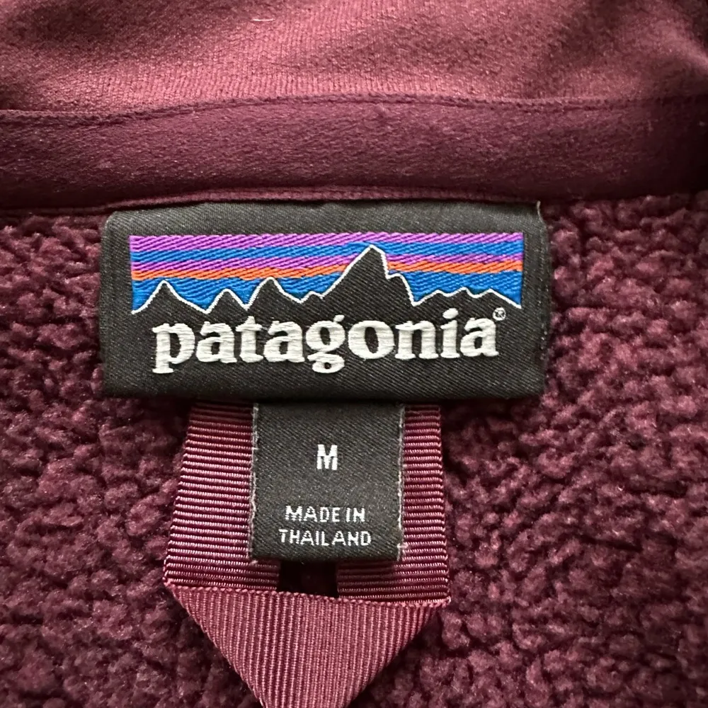 Women’s Medium Maroon Patagonia Better Sweater 1/4 Zip - Image 4