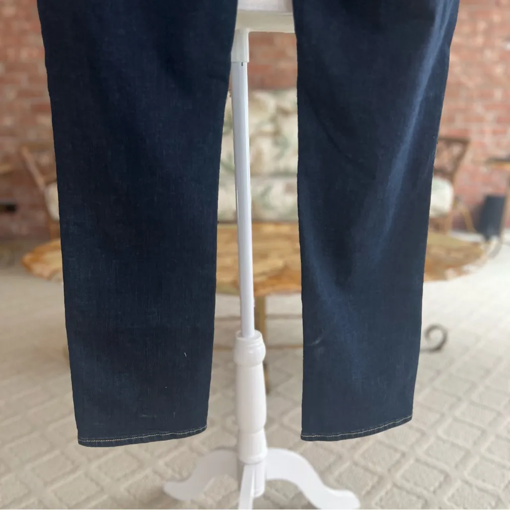 Denizen Levi’s Jeans Modern Slim Faded Whiskered 12L Dark Wash Marissa Stretch - Image 10