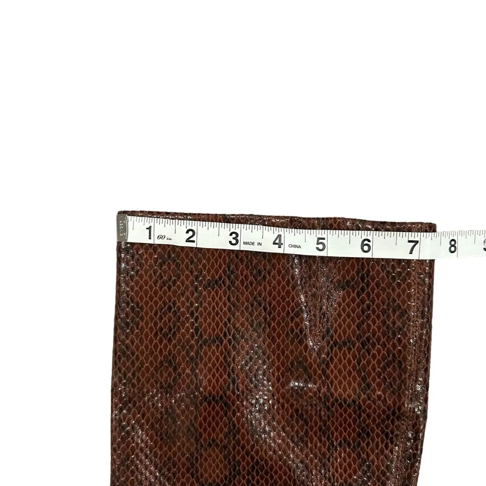 NWOT BCBGeneration Womens Marlo Snake Print Knee-High Boots - Image 8