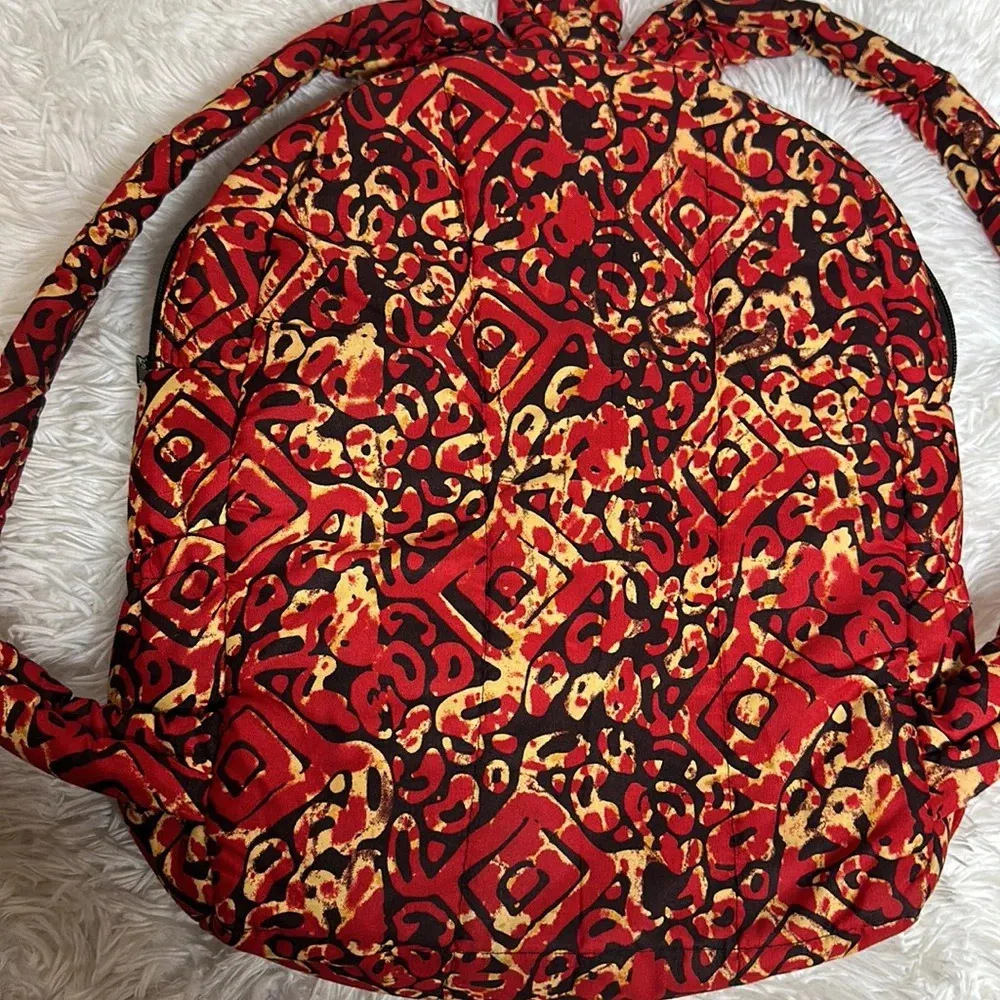 Cloth Backpack Red - Image 3