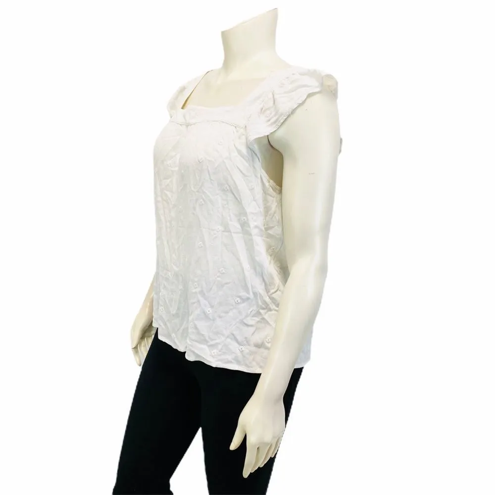 Where Universal Thread Eyelet Embroidered Blouse - Image 4