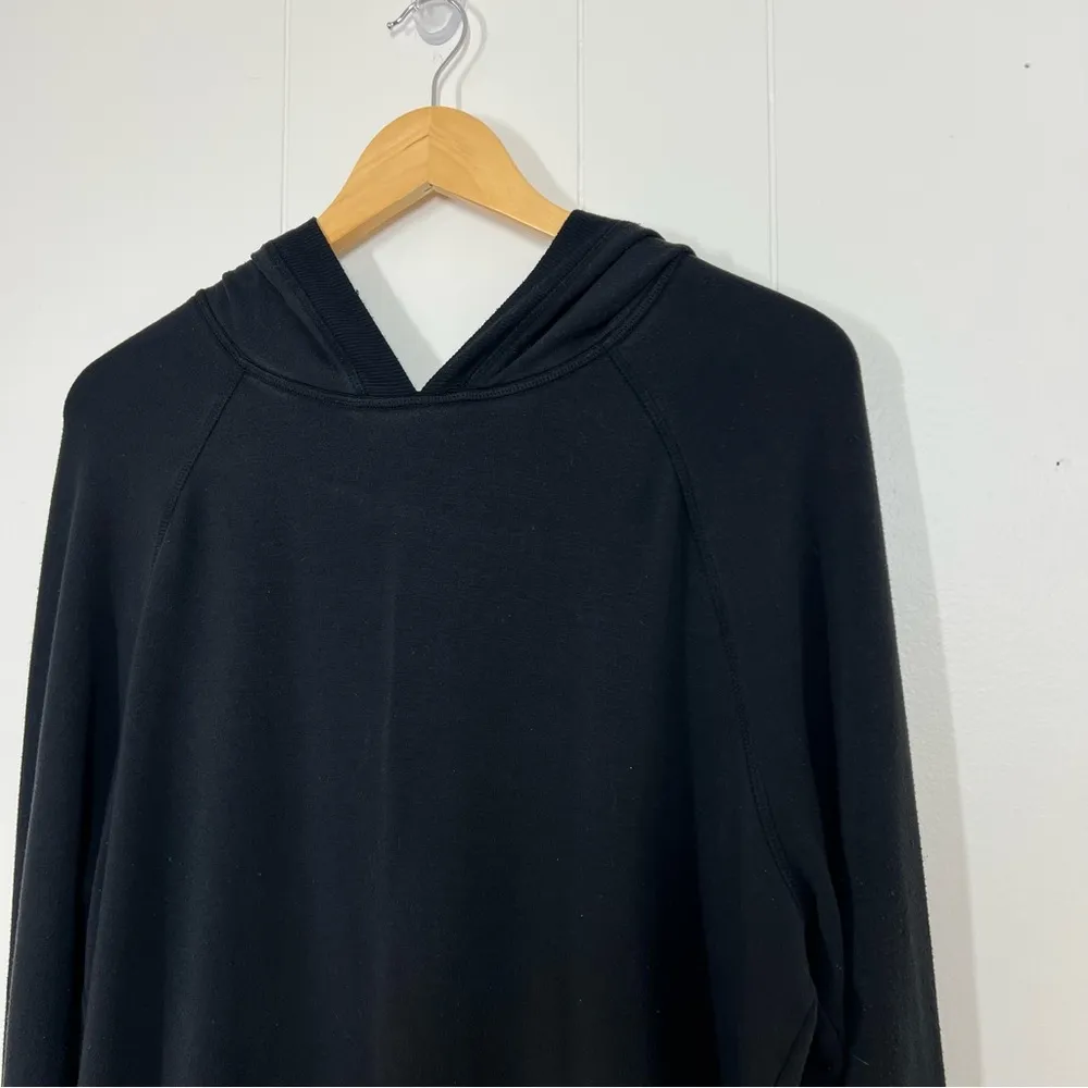 Athleta Black Modal Criss Cross Hoodie - Image 3