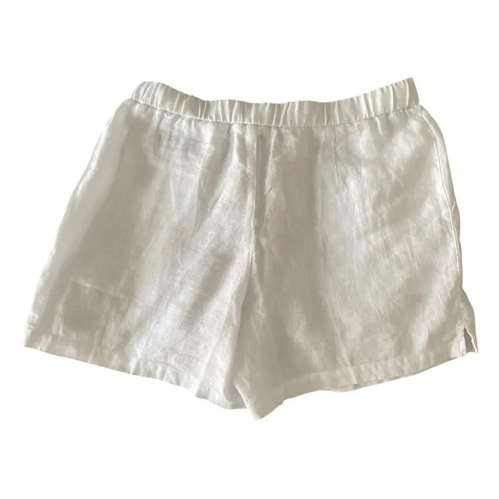 James Perse Lightweight Linen Shorts Sz S (1) - Image 4
