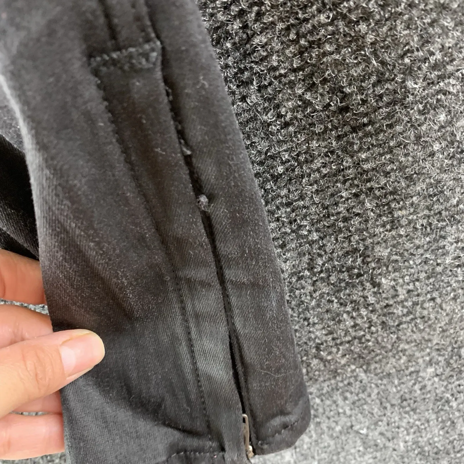 Rag & Bone Women’s Skinny Jeans Zipper Capri Moto Black Size 26 - Image 13