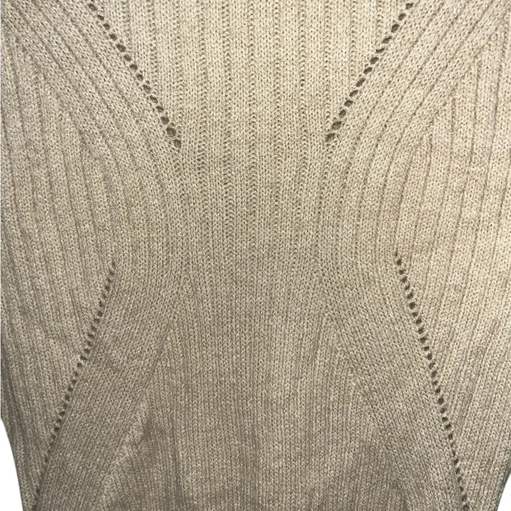 SHEIN Cream Ribbed Knitwear - Image 3