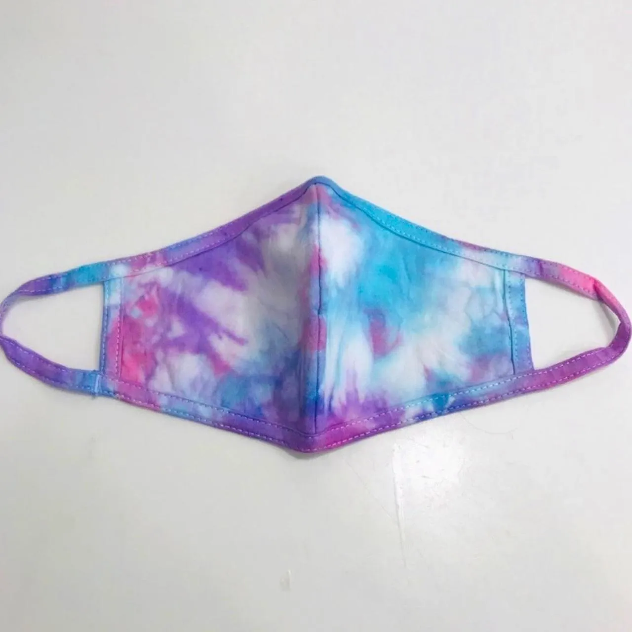 Cotton Candy Tie Dye Face Mask Multiple - Image 2