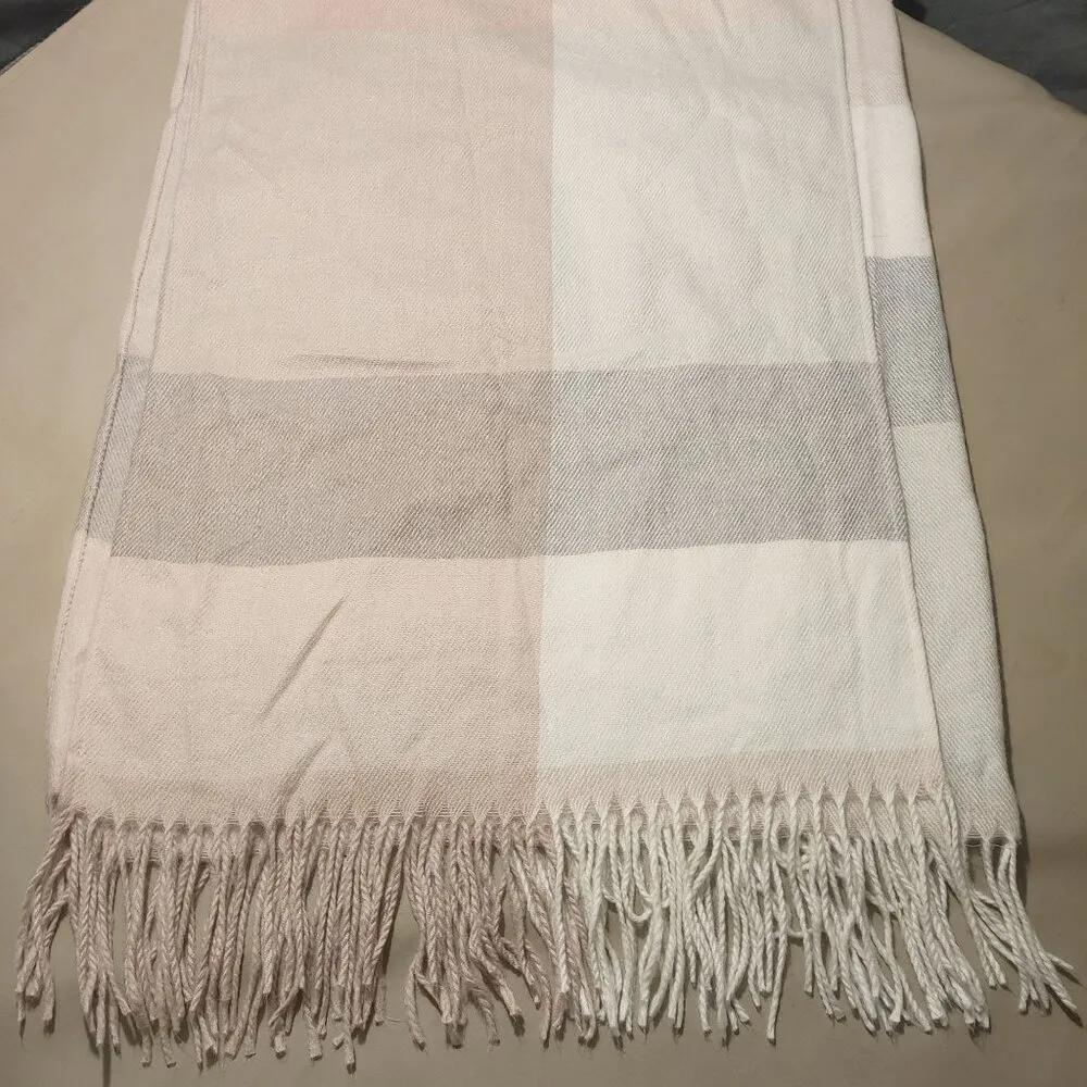 Woolrich Womens Striped Poncho Wrap One Size Fits All Soft Polyester/Viscose Bl - Image 6