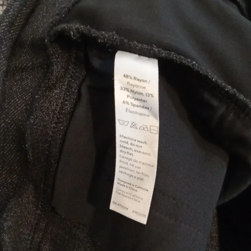 Honeylove Womens Pullover Pants High Waisted Office Work Ponte Size M Gray Size M - Image 6