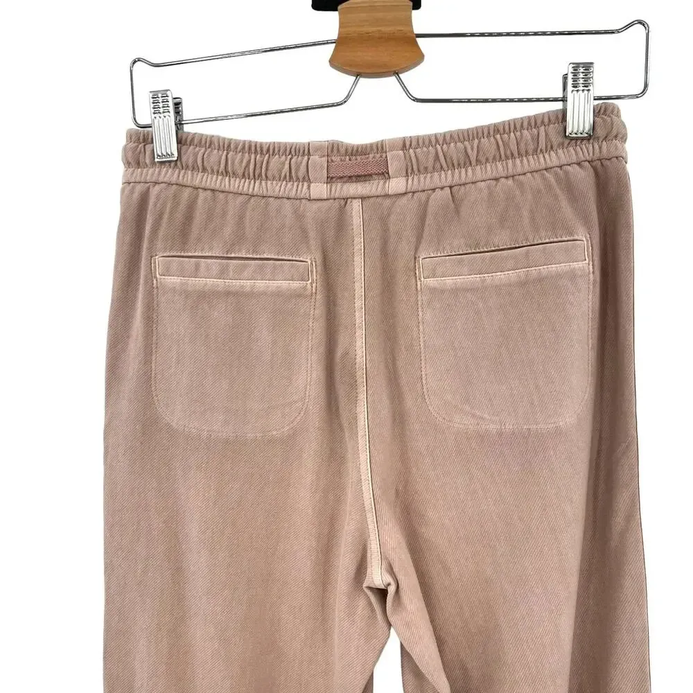 Athleta Farallon Jogger Pants in Mocha Latte Pink Beige Sweatpants‎ Size 2 - Image 8