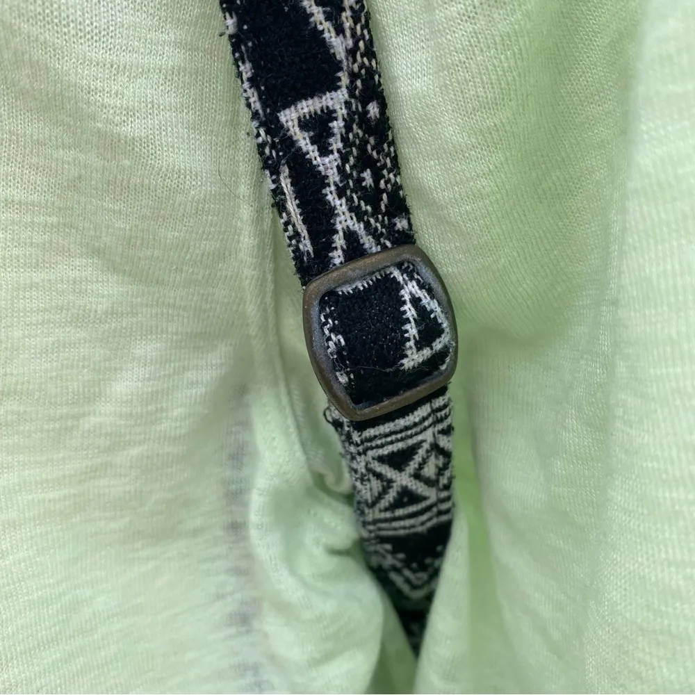 Billabong Sandy Streets Black and White Print Backpack Summer Beach - Image 10