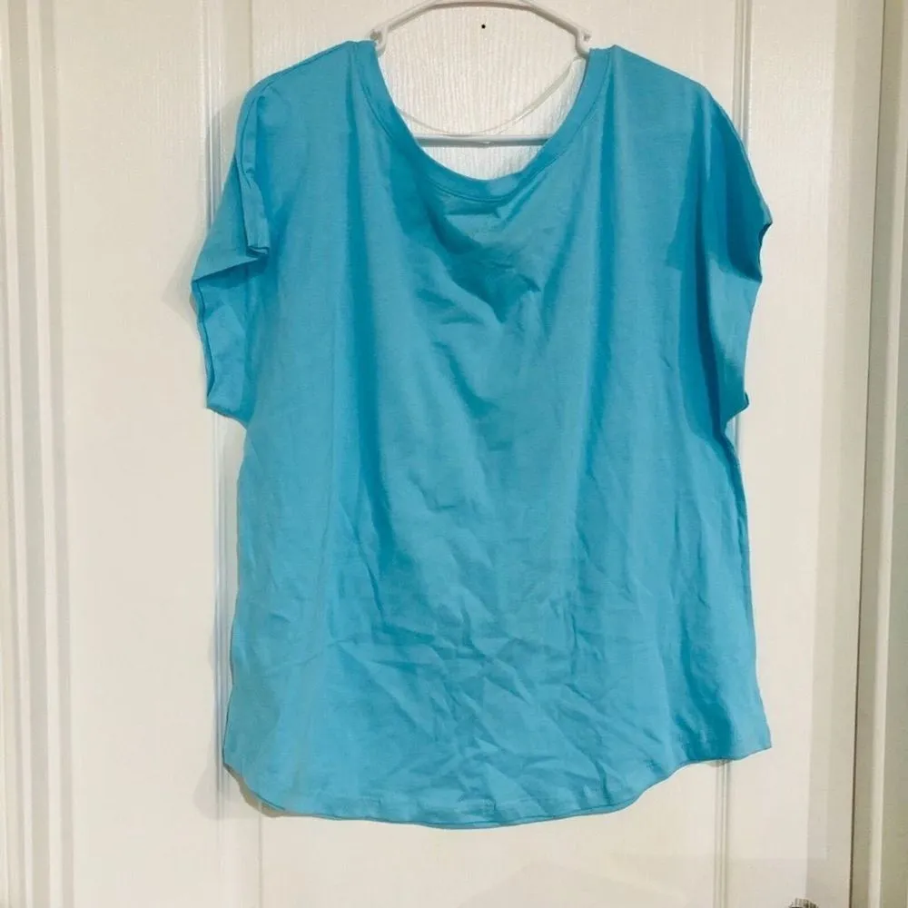 Brand New Women's Disney Eeyore Grandma‎ Graphic Short Sleeve Blue T-Shirt XL - Image 6